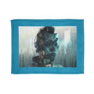 Sci fi  Soft Polyester Blanket