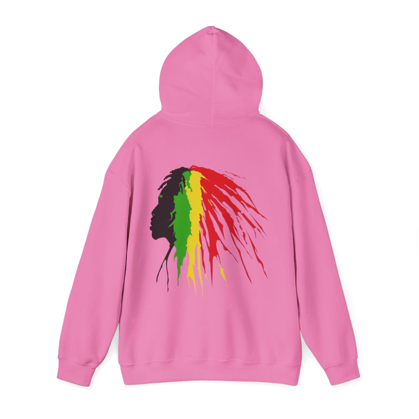 Quote Rasta Reggae Jamaica Hoodie Unisex Heavy Blend™ Hooded Sweatshirt 08 - Image 67
