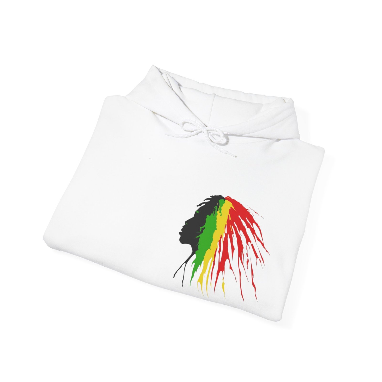 Quote Rasta Reggae Jamaica Hoodie Unisex Heavy Blend™ Hooded Sweatshirt 08 - Image 4