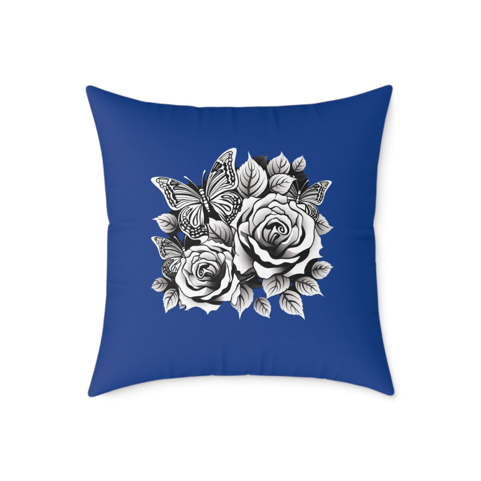 Butterfly Square Poly Canvas Pillow - Image 13