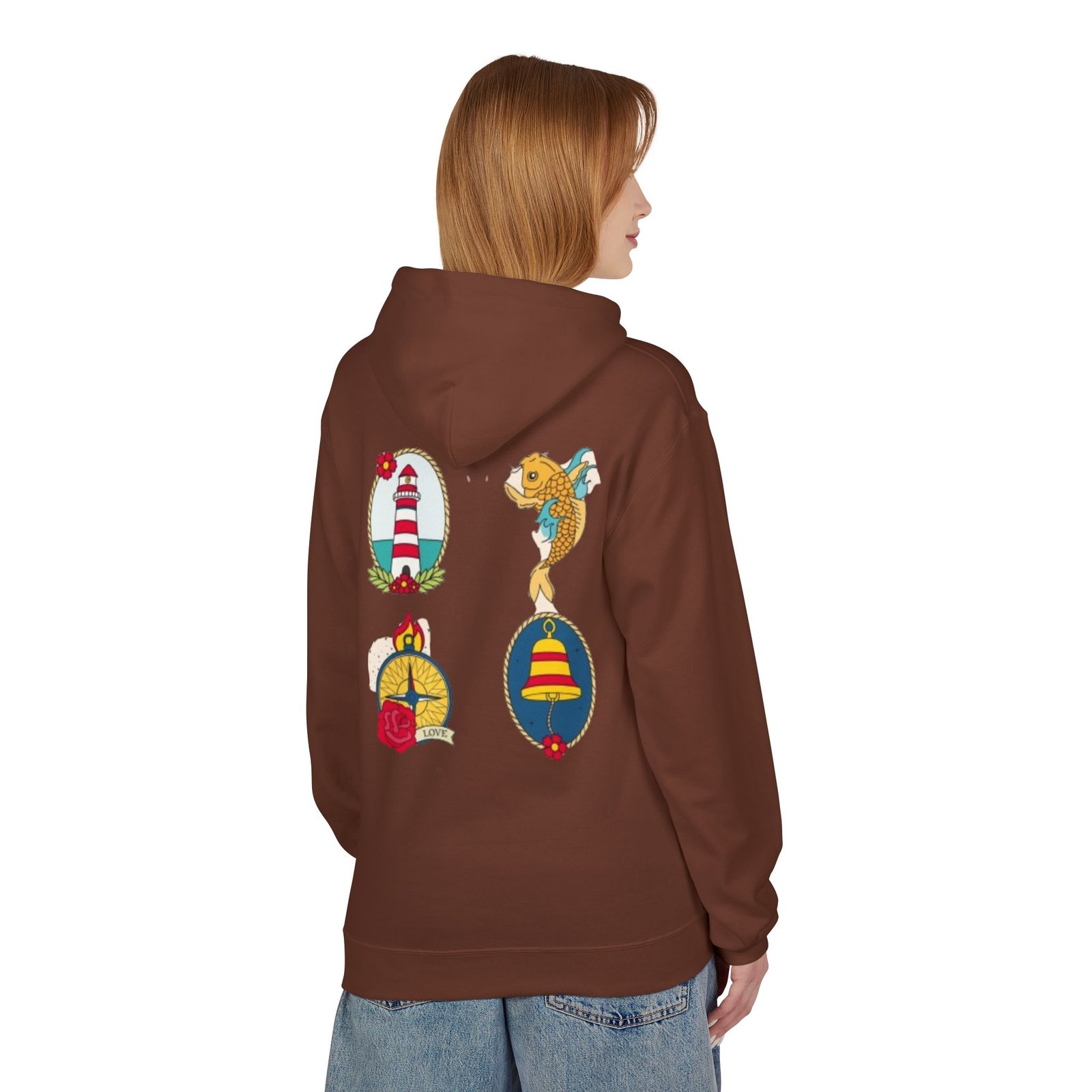 Fishing Adventure Water Sport Fleece Hoodie | Perfect Gift for Anglers, Outdoor Enthusiasts, Fishing Trips, Birthdays, and Summer - Image 8