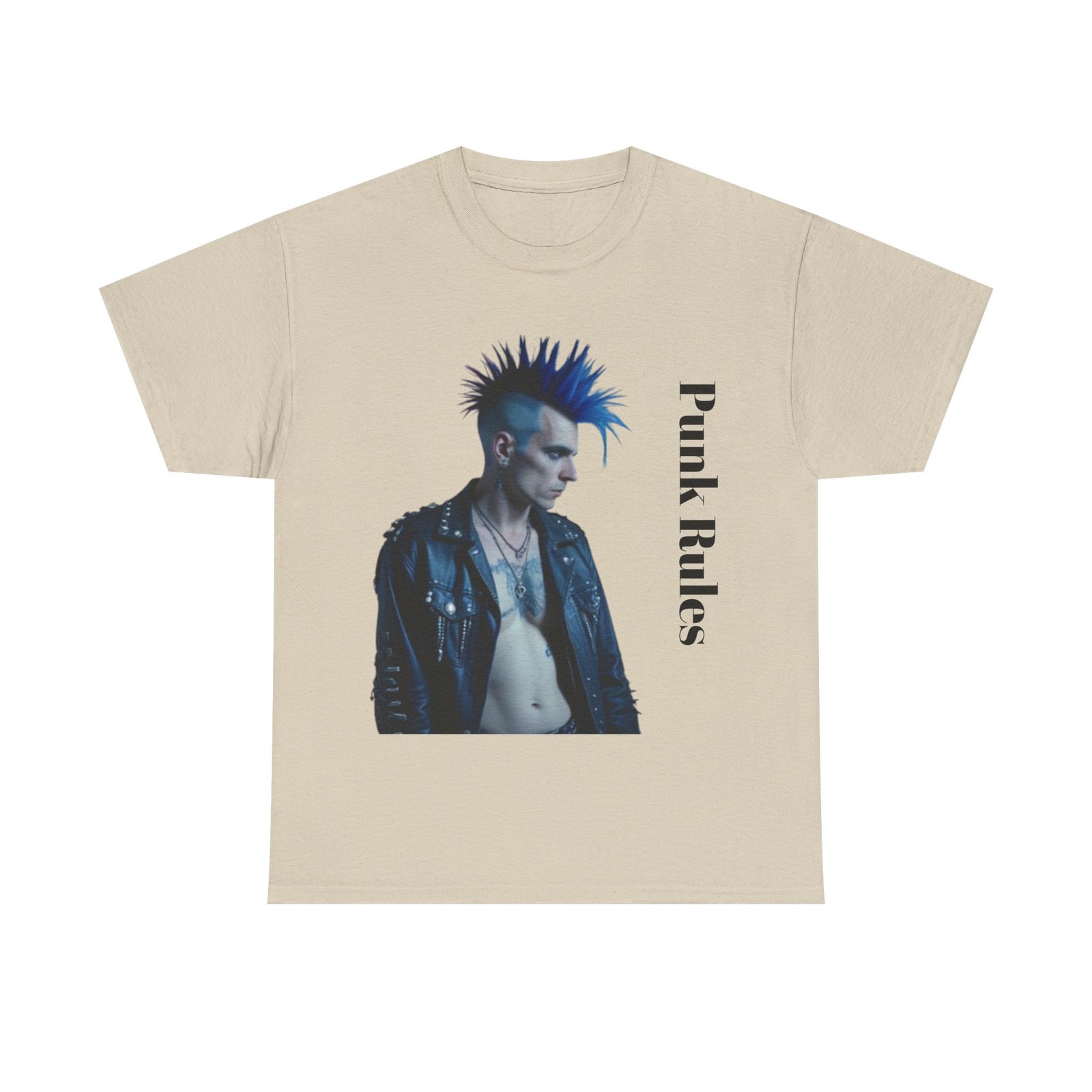 Punk Mother Daughter Father Son Grandparents Grandkids Matching Unisex Heavy Cotton Tee - Image 9