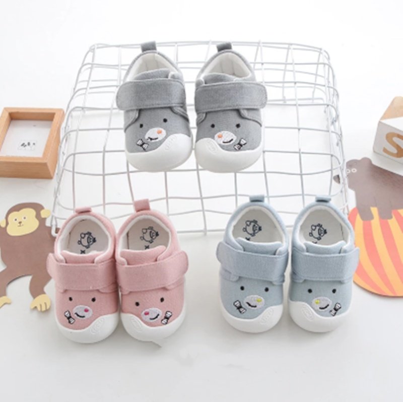 Baby Toddler Shoes Small Cloth Shoes Cute Cartoon Embroidery - Image 3