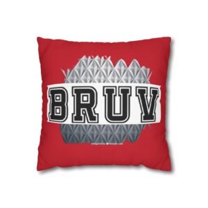 Bruv Square Poly Canvas Pillowcase