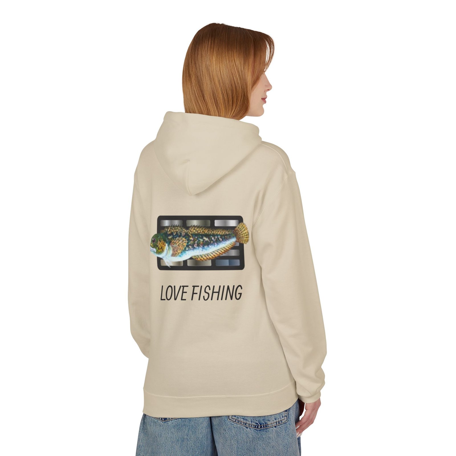 Fishing Adventure Water Sport Fleece Hoodie | Perfect Gift for Anglers, Outdoor Enthusiasts, Fishing Trips, Birthdays, and Summer - Image 12