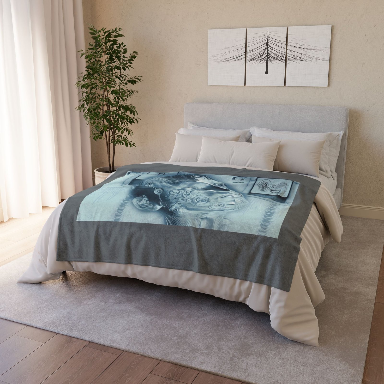 Sci fi Soft Polyester Blanket - Image 8