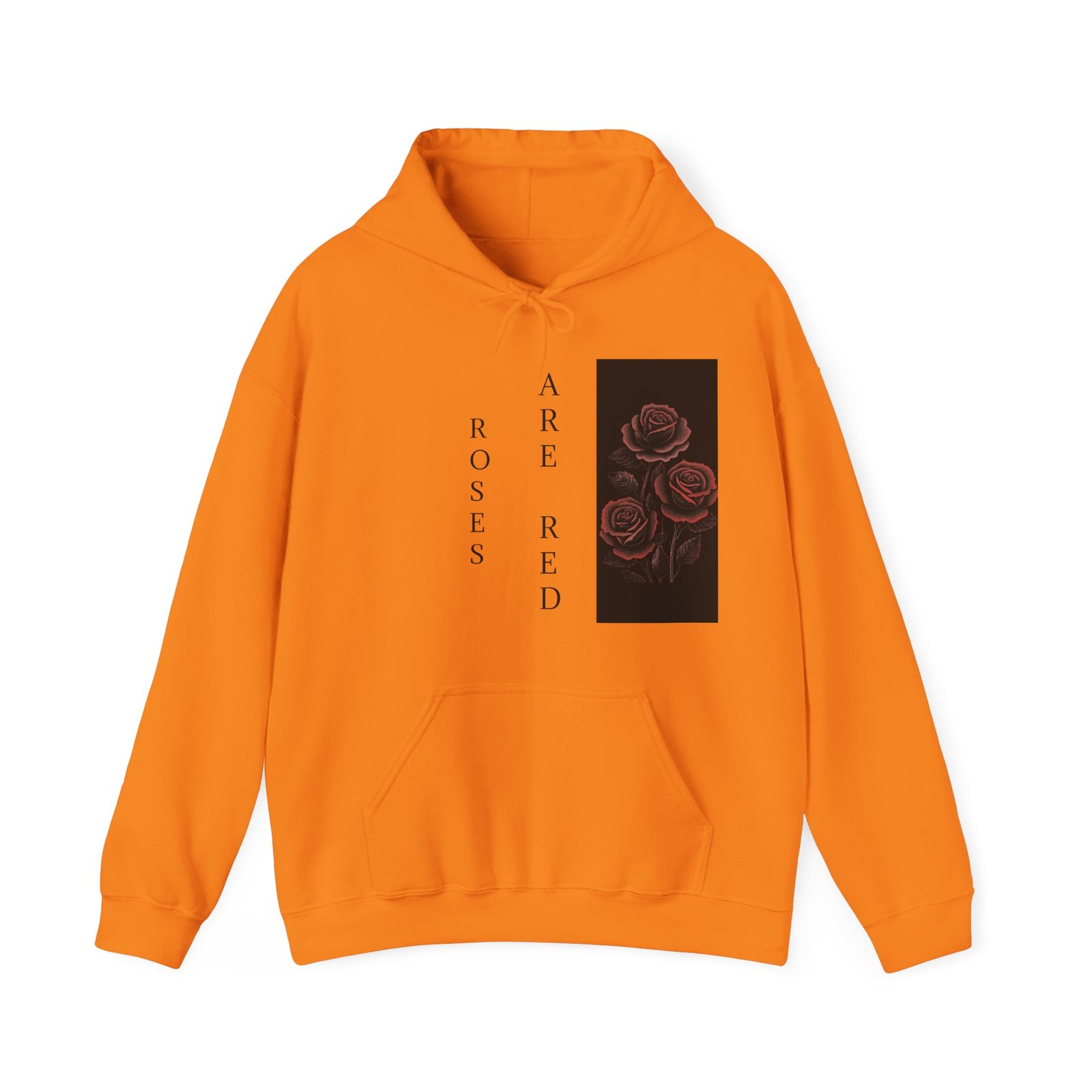 Skull Roses Tattoo Flowers Hoodie, Gothic Sweatshirt, Edgy Pullover, Dark Floral - Image 29