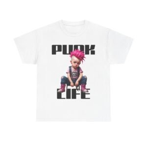 Punk Mother Daughter Father Son Grandparents Grandkids Matching Unisex  Heavy Cotton Tee