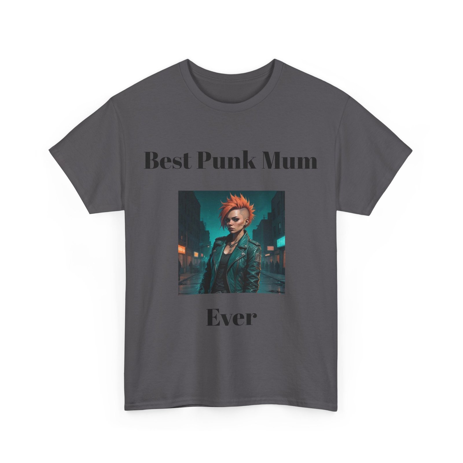 Punk Mother Daughter Father Son Grandparents Grandkids Matching Unisex Heavy Cotton Te - Image 51