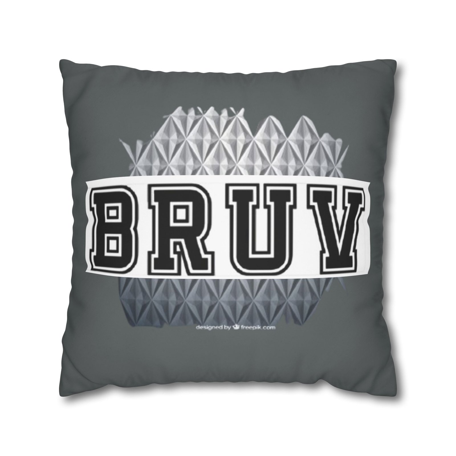 Bruv Square Poly Canvas Pillowcase - Image 13