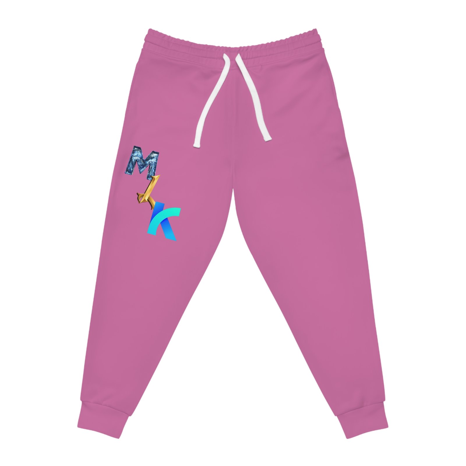 Athletic Joggers with MLK Design, Comfortable Jogging Pants, Sportswear Gift, Activewear, Fitness Apparel, Red Joggers
