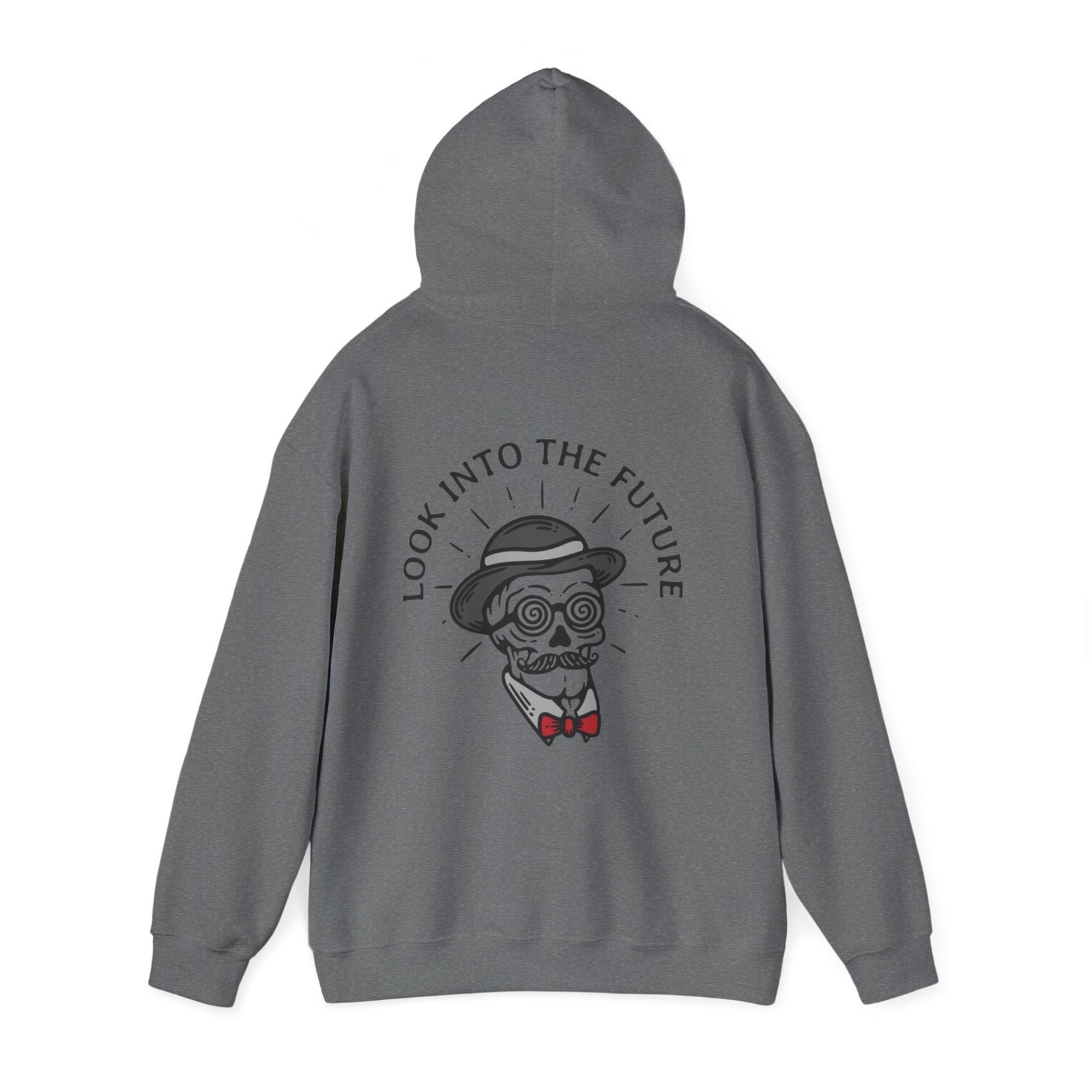 Gangster Skull Tattoo Hooded Sweatshirt. Unisex Heavy Blend™ Hooded Sweatshirt - Image 31