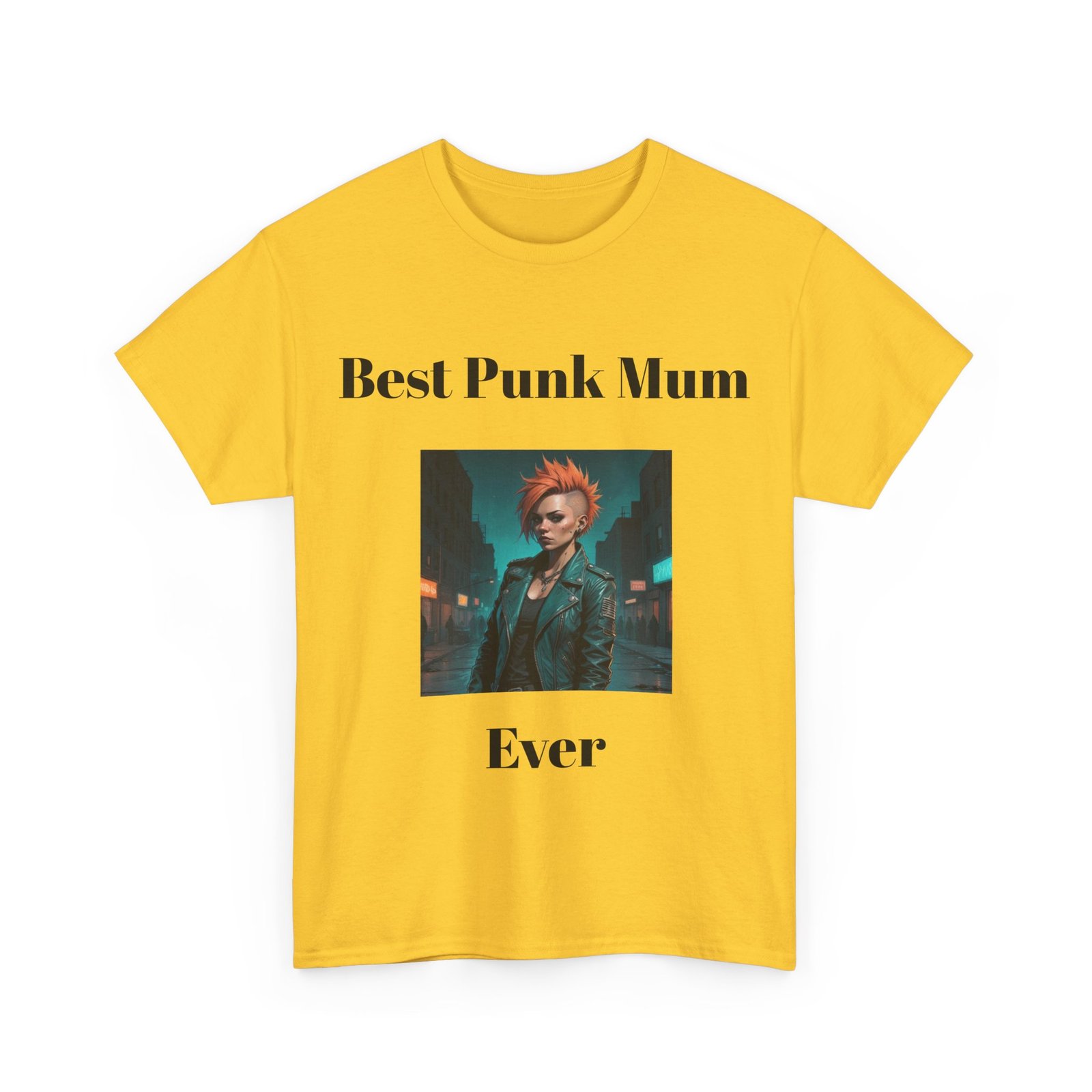 Punk Mother Daughter Father Son Grandparents Grandkids Matching Unisex Heavy Cotton Te - Image 27