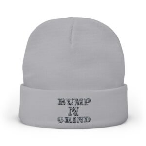Good Vibes Quotes Knit Beanie (Embroidery)