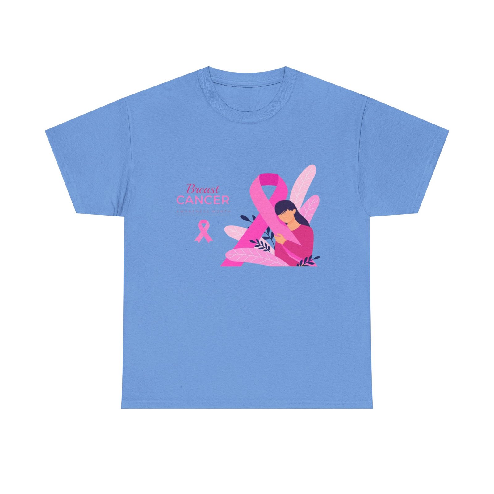 Breast Cancer Awareness Unisex Heavy Cotton Tee - Image 57