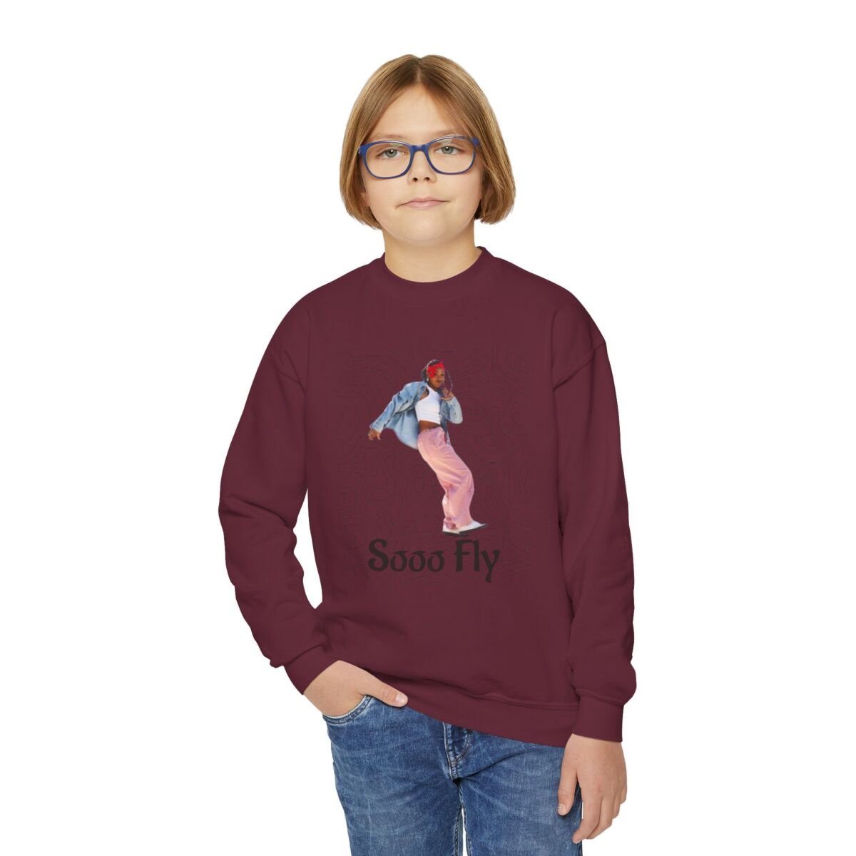 Another Level Brand Youth Crewneck Sweatshirt - Image 23
