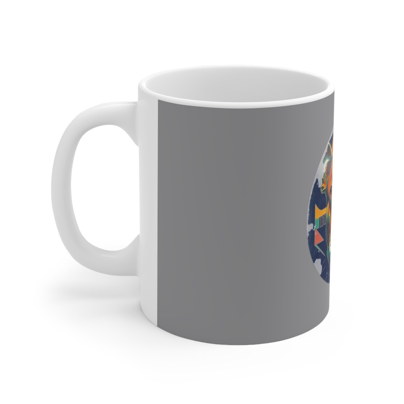 Bull Terrier Ceramic Coffee Cups, 11oz, 15oz - Image 2