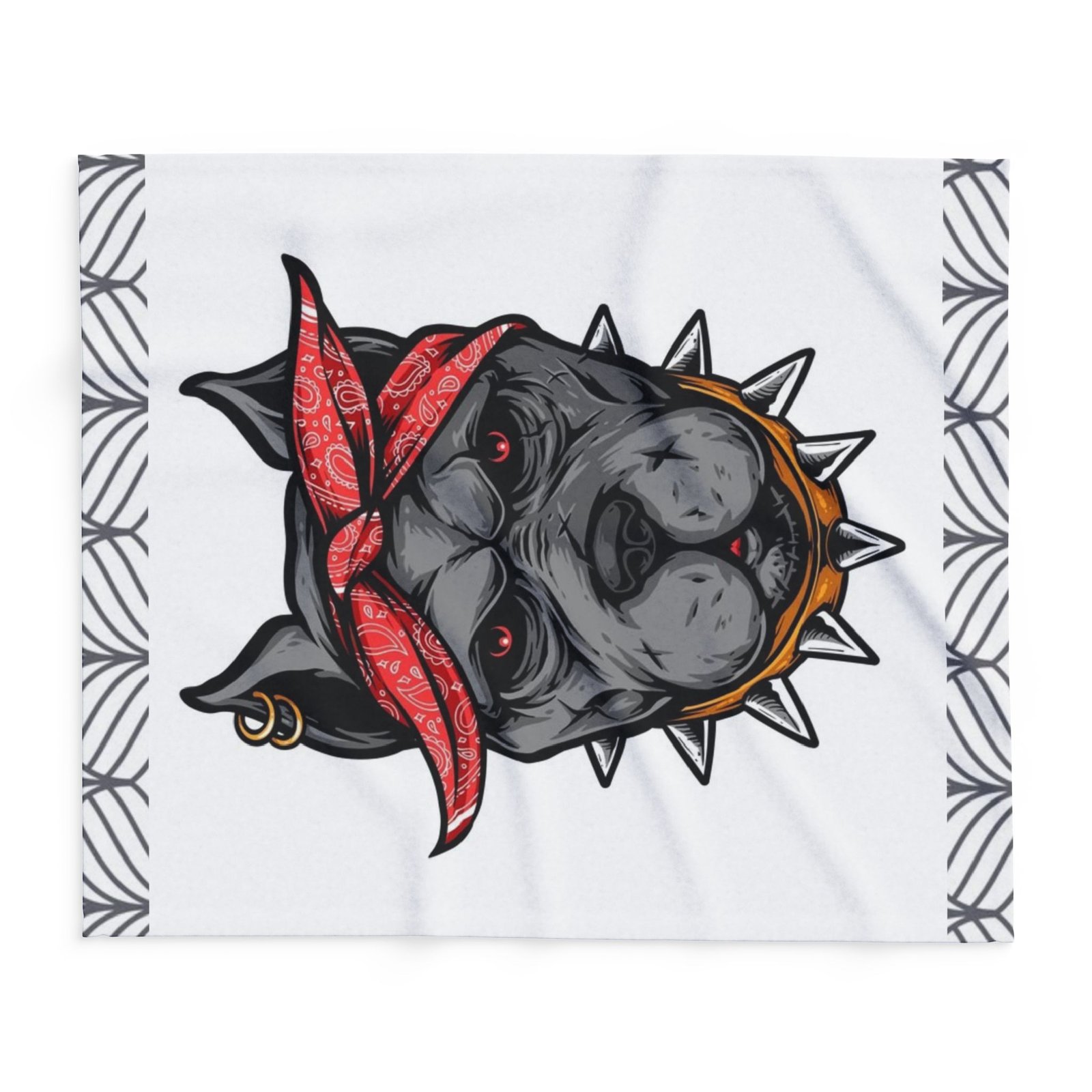 Bull Terrier Fleece Blanket, Dog Lover Gift, Pet Keepsake, Home Decor, Warm Throw for Winter, Cabin or Dog-Themed Parties - Image 6