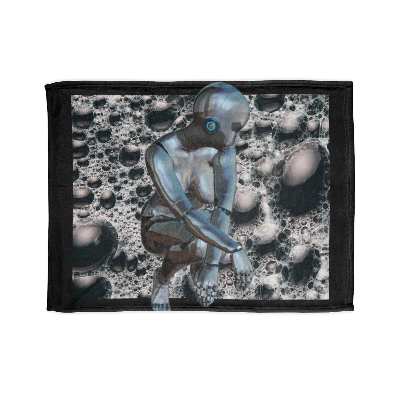 Sci fi Soft Polyester Blanket