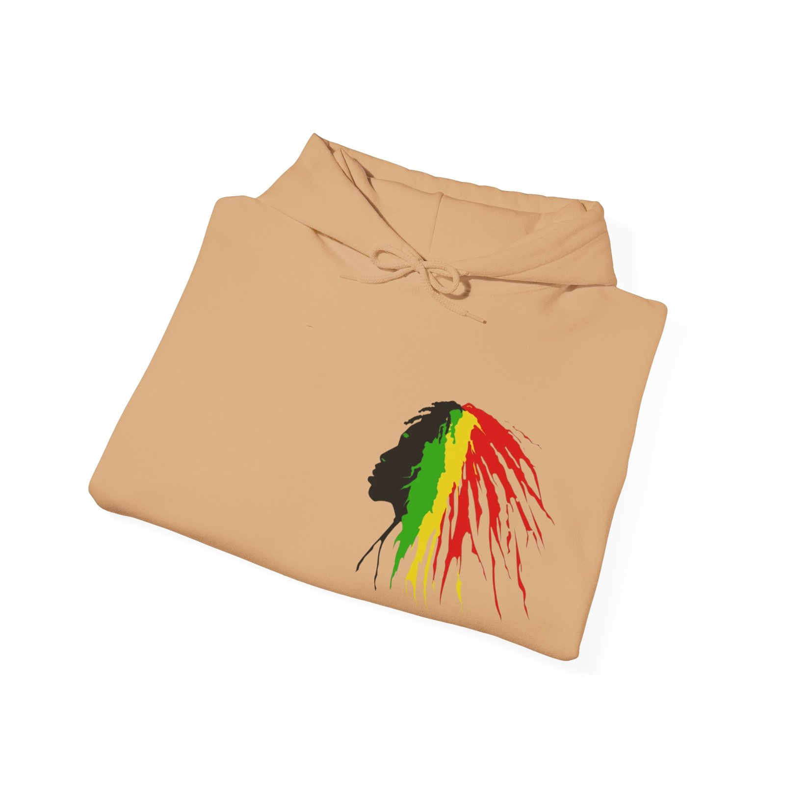 Quote Rasta Reggae Jamaica Hoodie Unisex Heavy Blend™ Hooded Sweatshirt 08 - Image 24