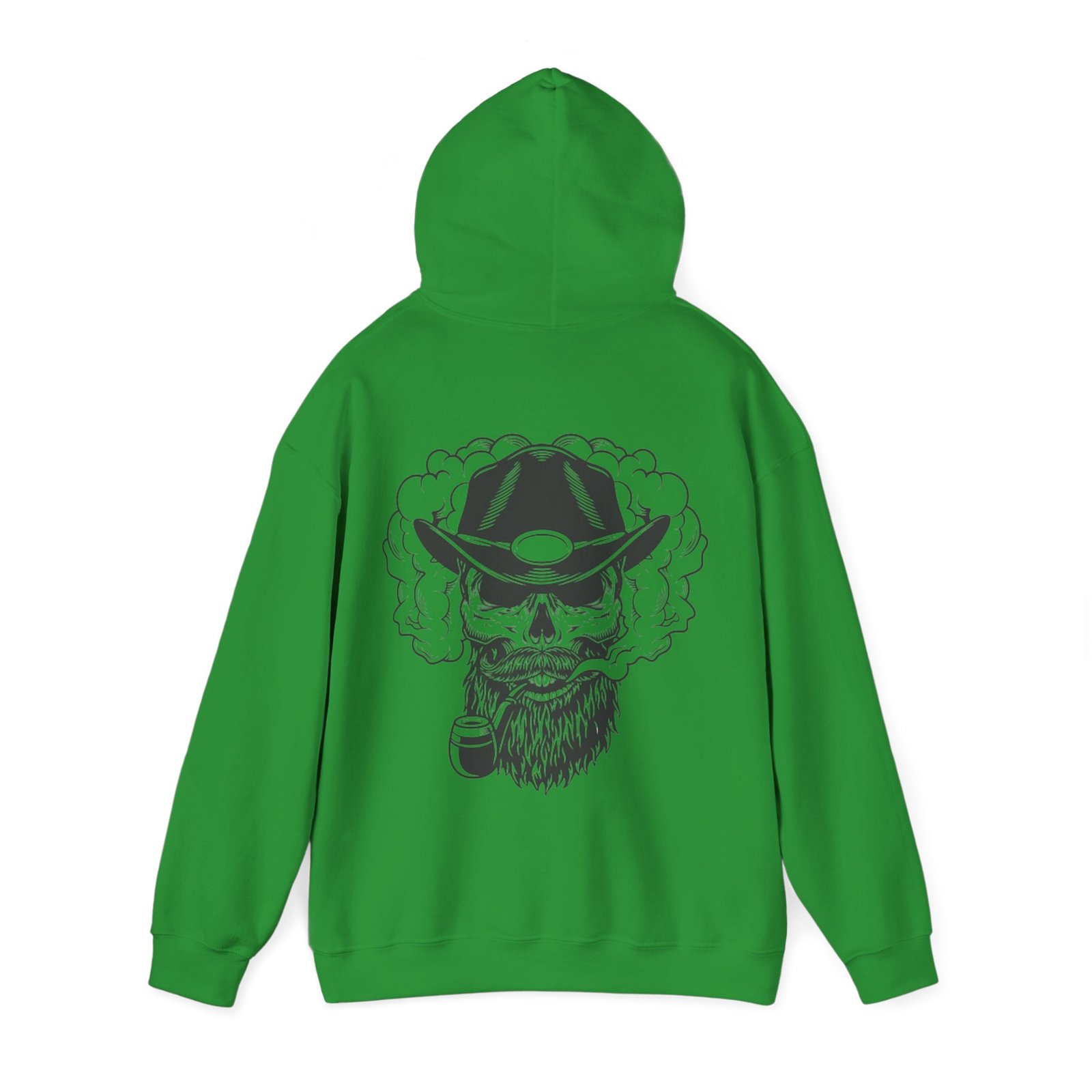 Gangster Skull Tattoo Hooded Sweatshirt. Unisex Heavy Blend™ Hooded Sweatshirt - Image 35