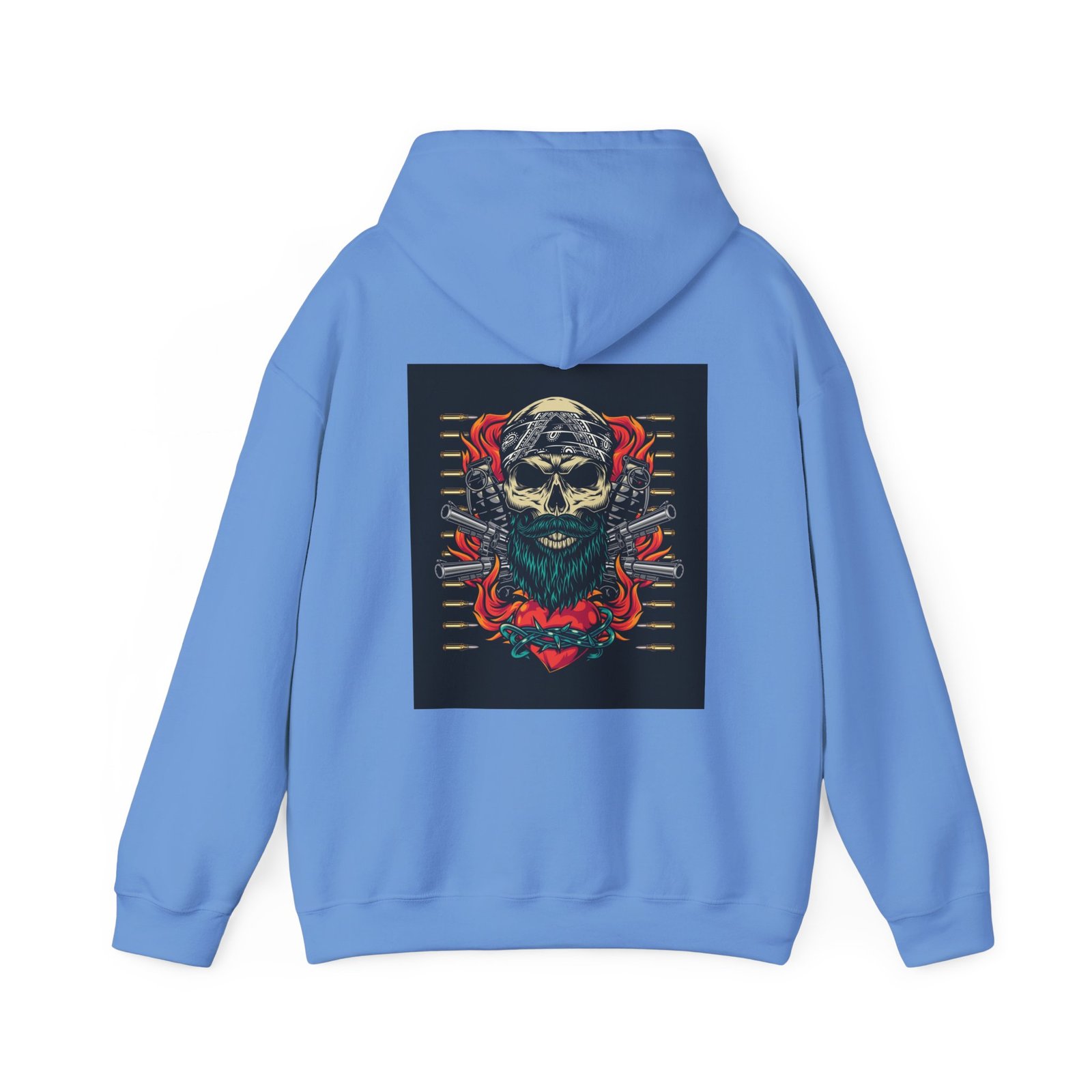Skull Tattoo Unisex Heavy Blend™ Hooded Sweatshirt - Image 46