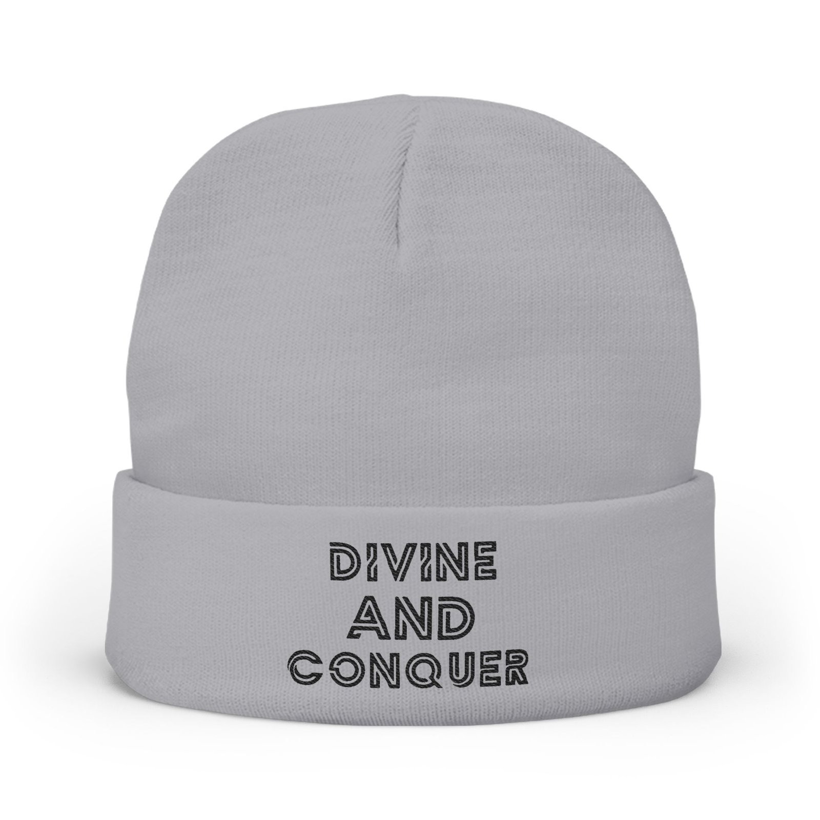 Good Vibes Quotes Knit Beanie (Embroidery)