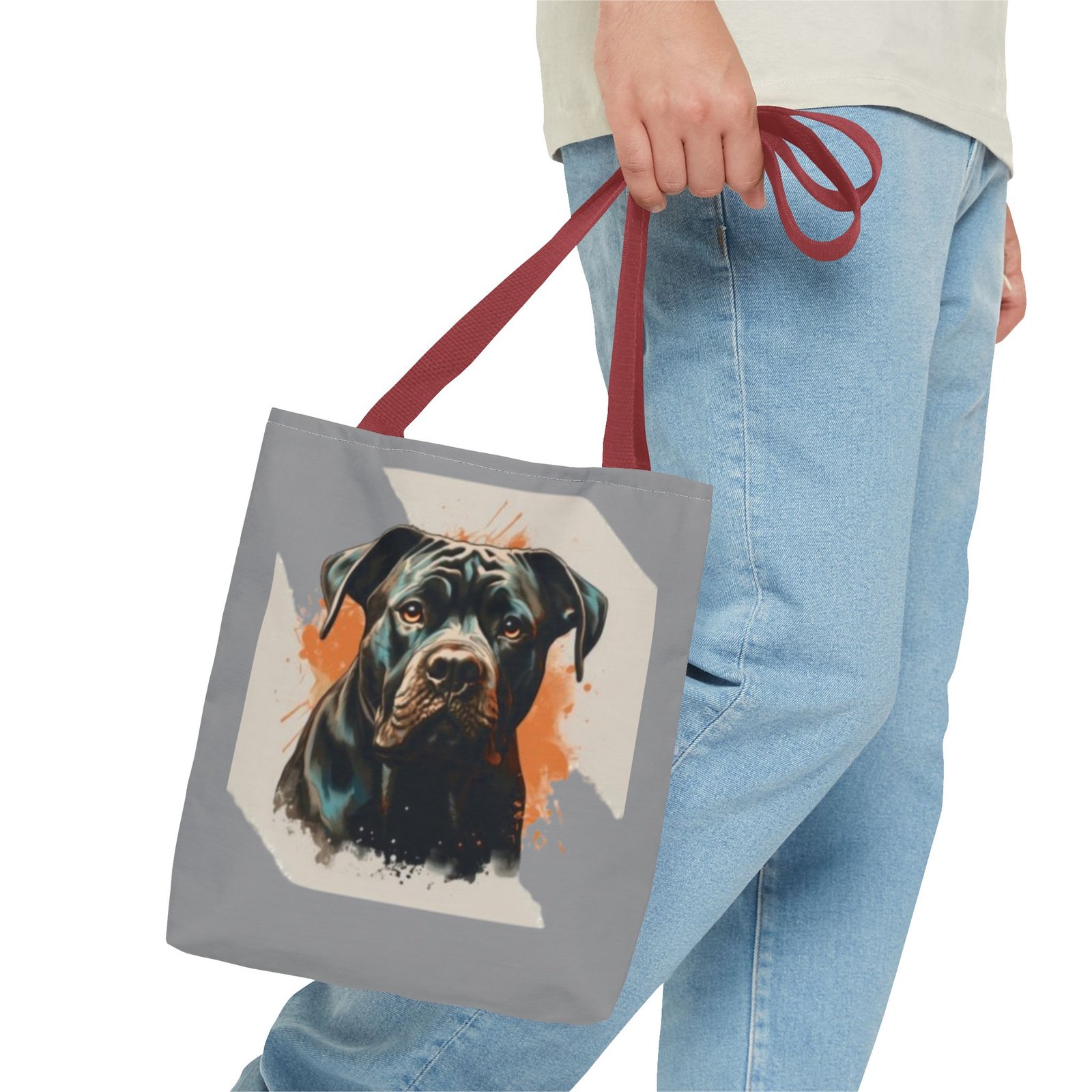 Rottweiler Dog Tote Bag - Stylish Dog Lover's Accessory - Image 7