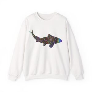 Fish Sweatshirt men  birthday gift women Mother Day gift Easter dad tattoo fish art gift grandma birthday grandad gift mum sweatshirt