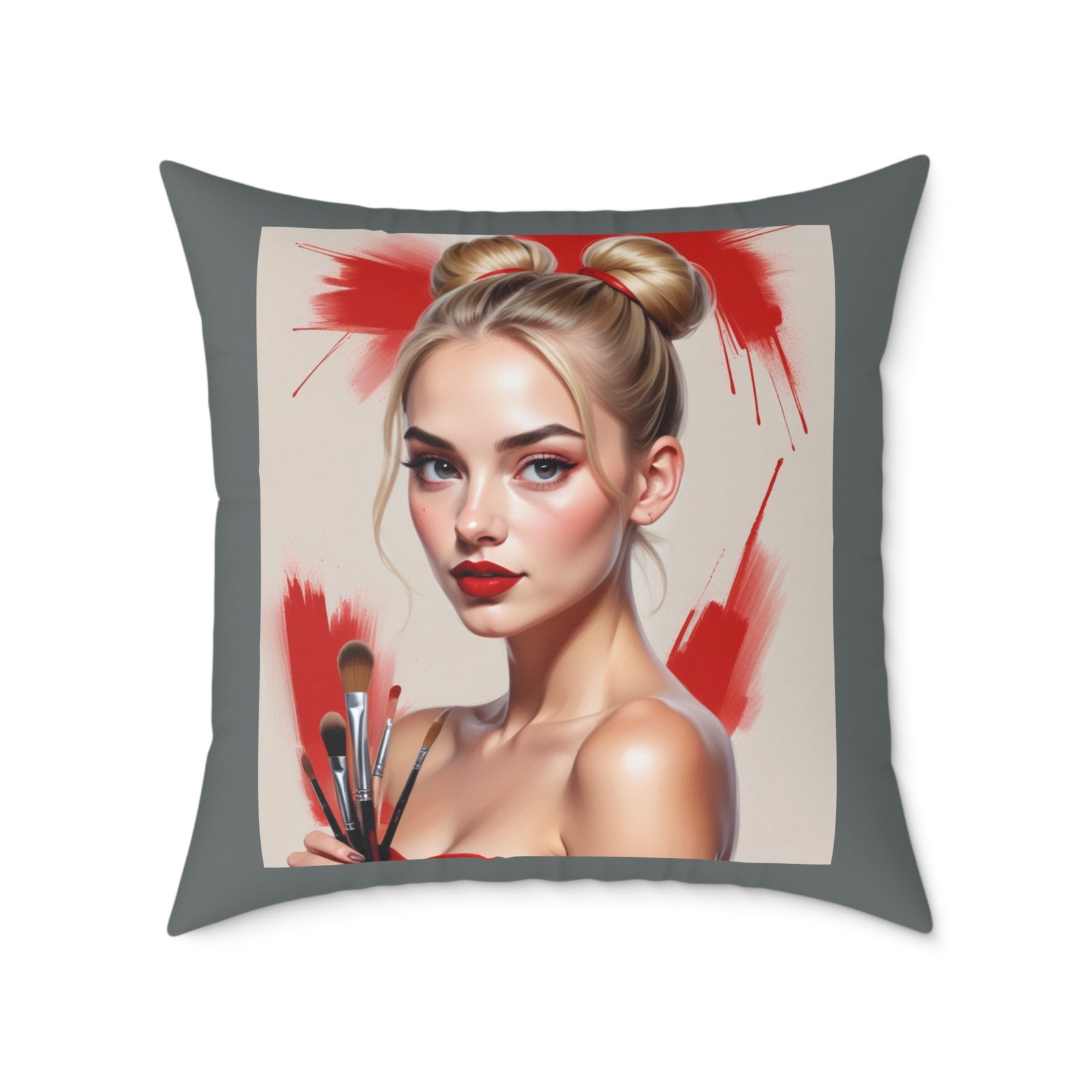 Mine Square Poly Canvas Pillow - Image 17