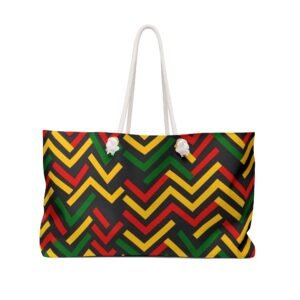 Jamaica Rasta Reggae  Pattern Stylish Women Weekender Bag