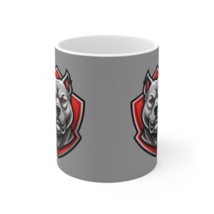 Bull Terrier Ceramic Coffee Cups, 11oz, 15oz
