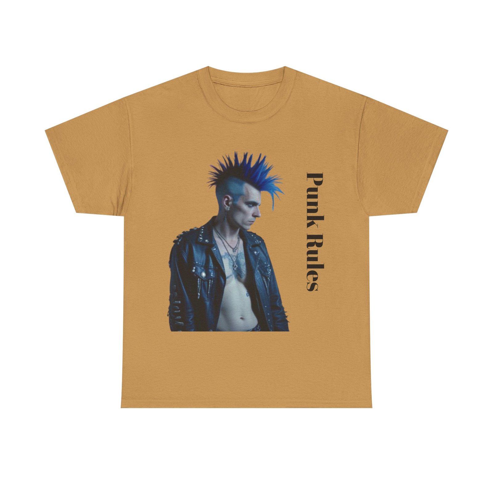 Punk Mother Daughter Father Son Grandparents Grandkids Matching Unisex Heavy Cotton Tee - Image 25
