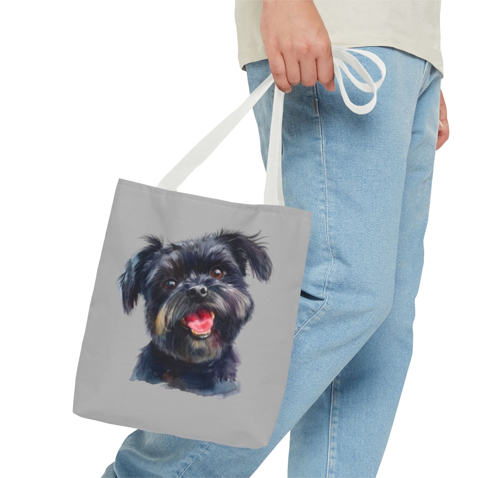 Terrier Dog Tote Bag - Stylish Dog Lover's Accessory - Image 11