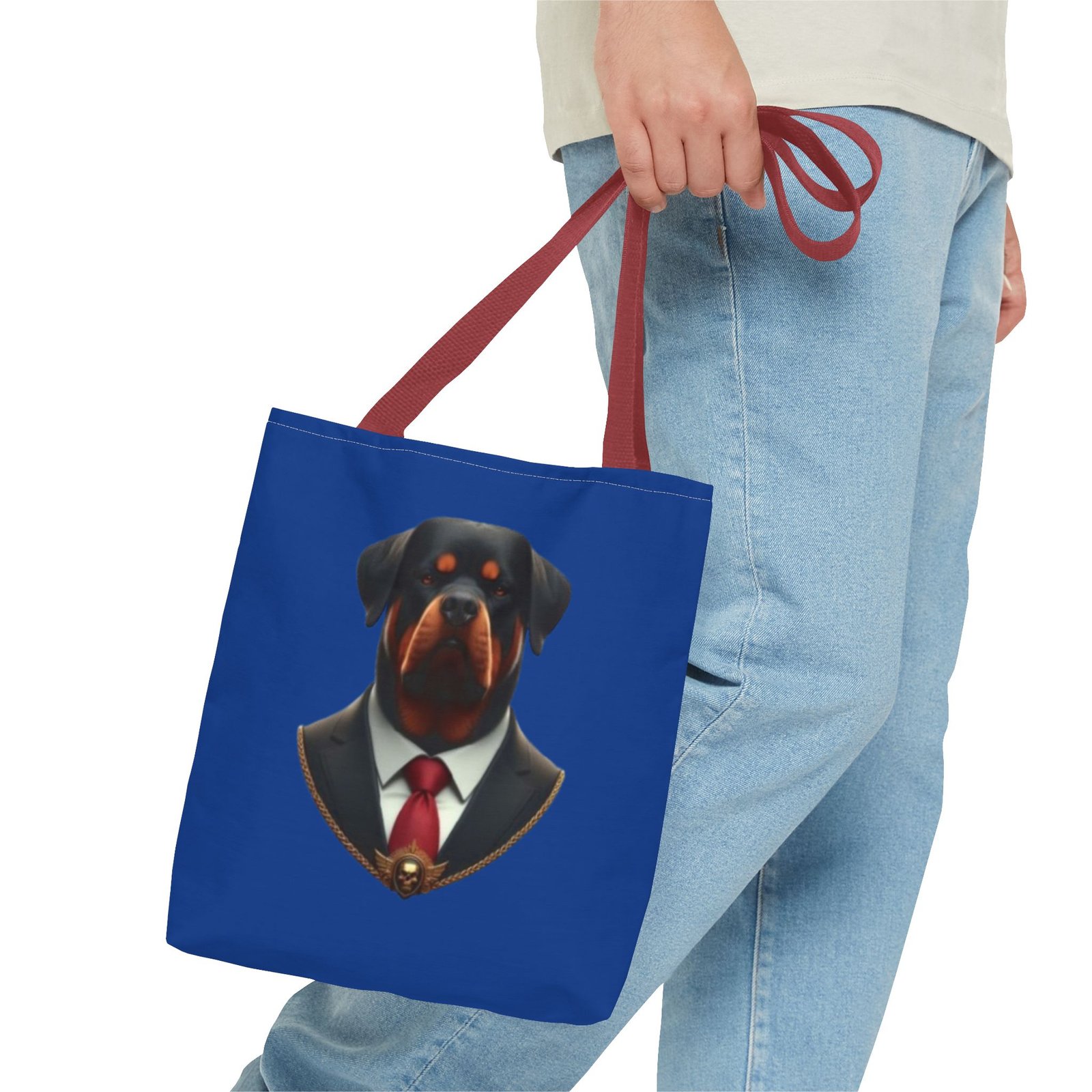 Rottweiler Dog Tote Bag - Stylish Dog Lover's Accessory - Image 7