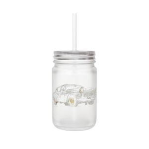 Classic Cars Mason Jar