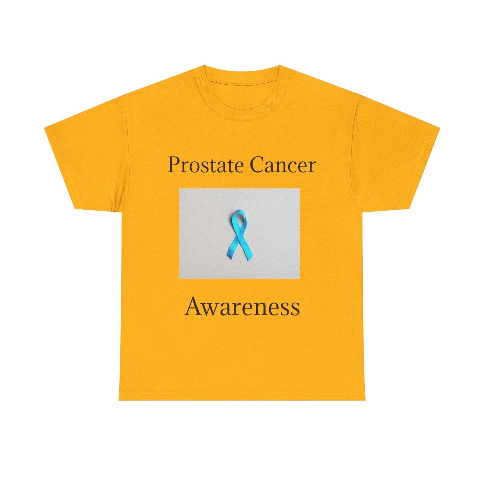 Prostate Cancer Awareness Unisex Heavy Cotton Tee - Image 21