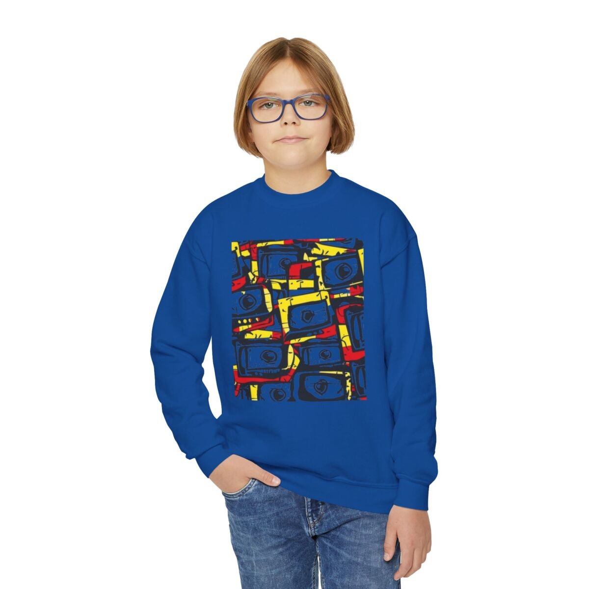 Another Level Brand Youth Crewneck Sweatshirt - Image 11