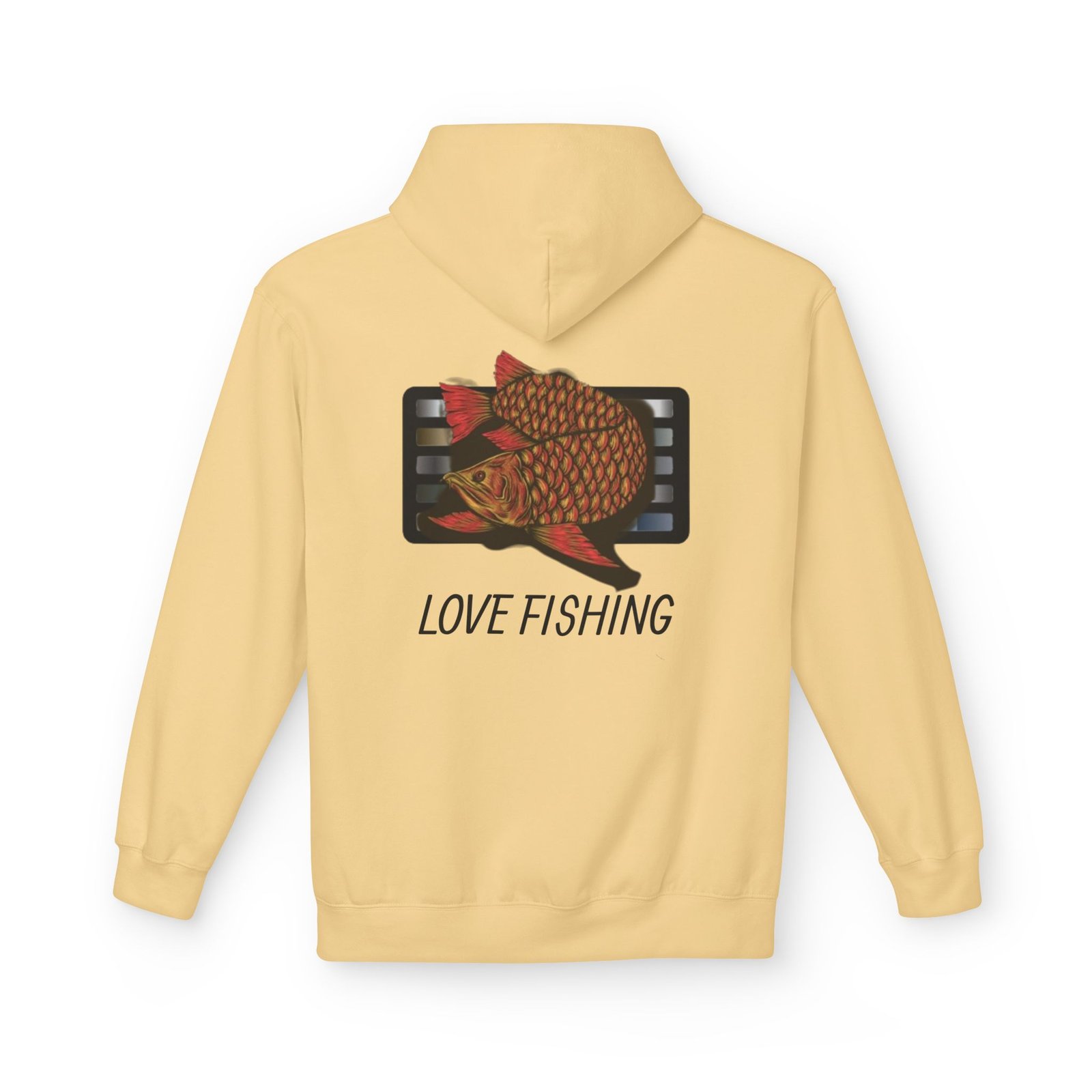 Fishing Adventure Water Sport Fleece Hoodie | Perfect Gift for Anglers, Outdoor Enthusiasts, Fishing Trips, Birthdays, and Summer - Image 14