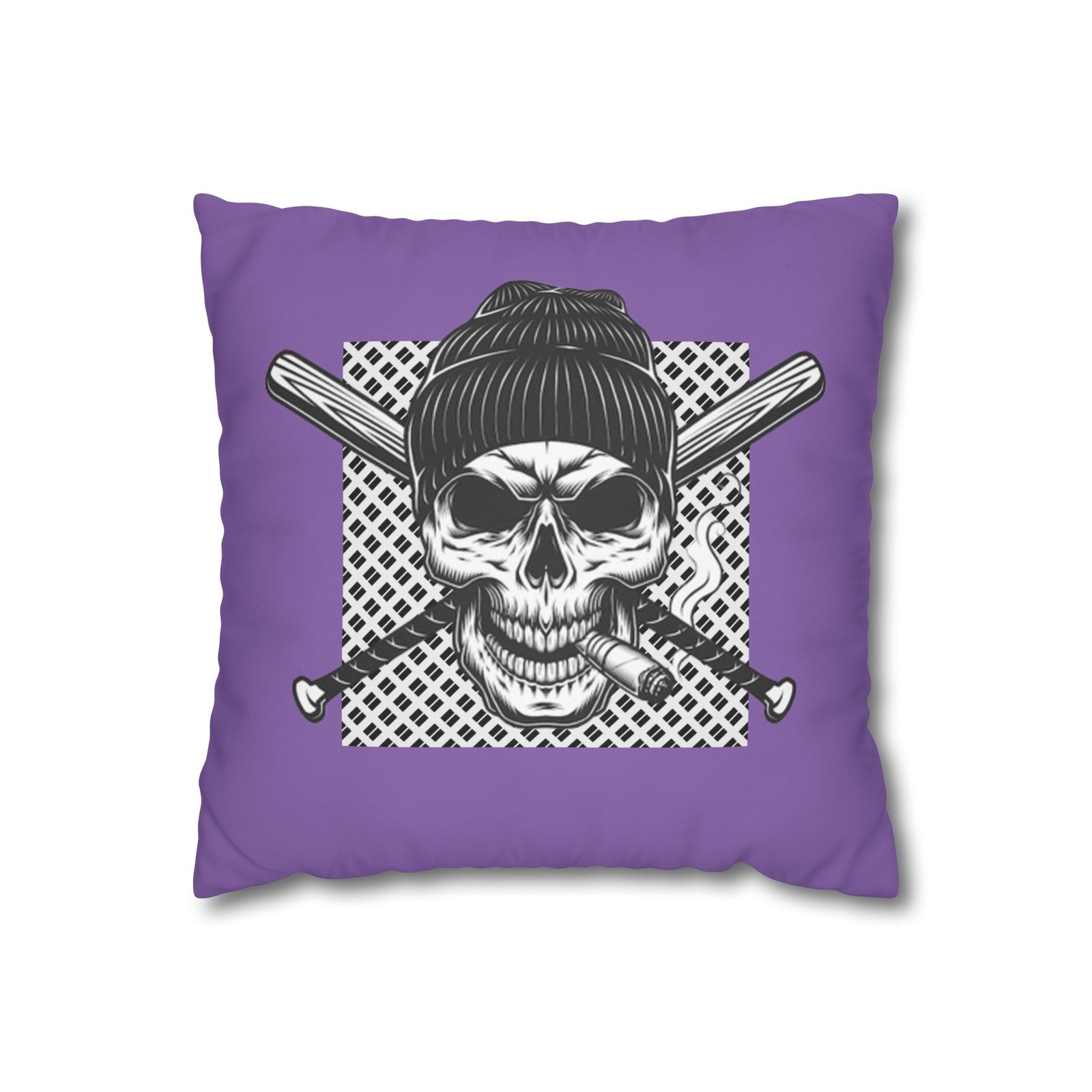 Gangster Square Poly Canvas Pillowcase