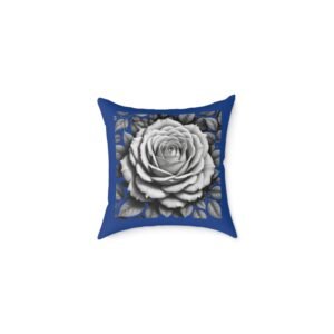 Roses Square Poly Canvas Pillow