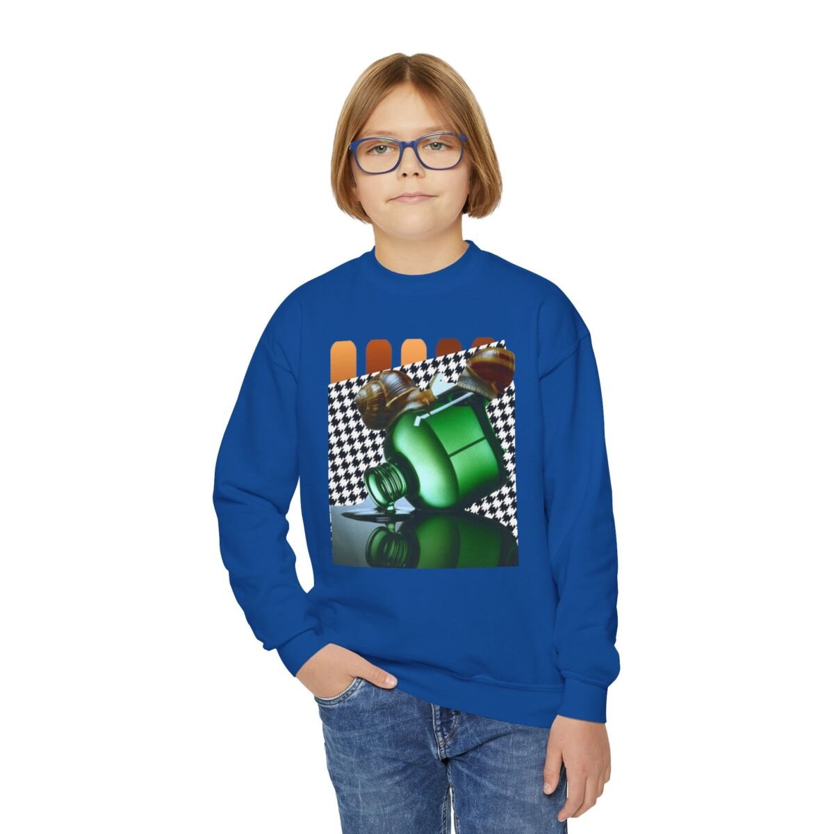 Another Level Brand Youth Crewneck Sweatshirt - Image 31
