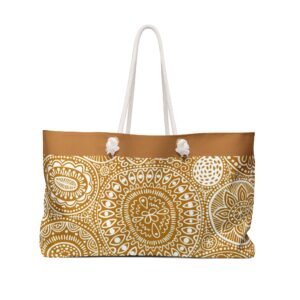 Indian Pattern Stylish Women Weekender Bag
