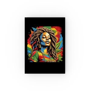 Reggae Rasta Jamaica Music Hard Backed Journal