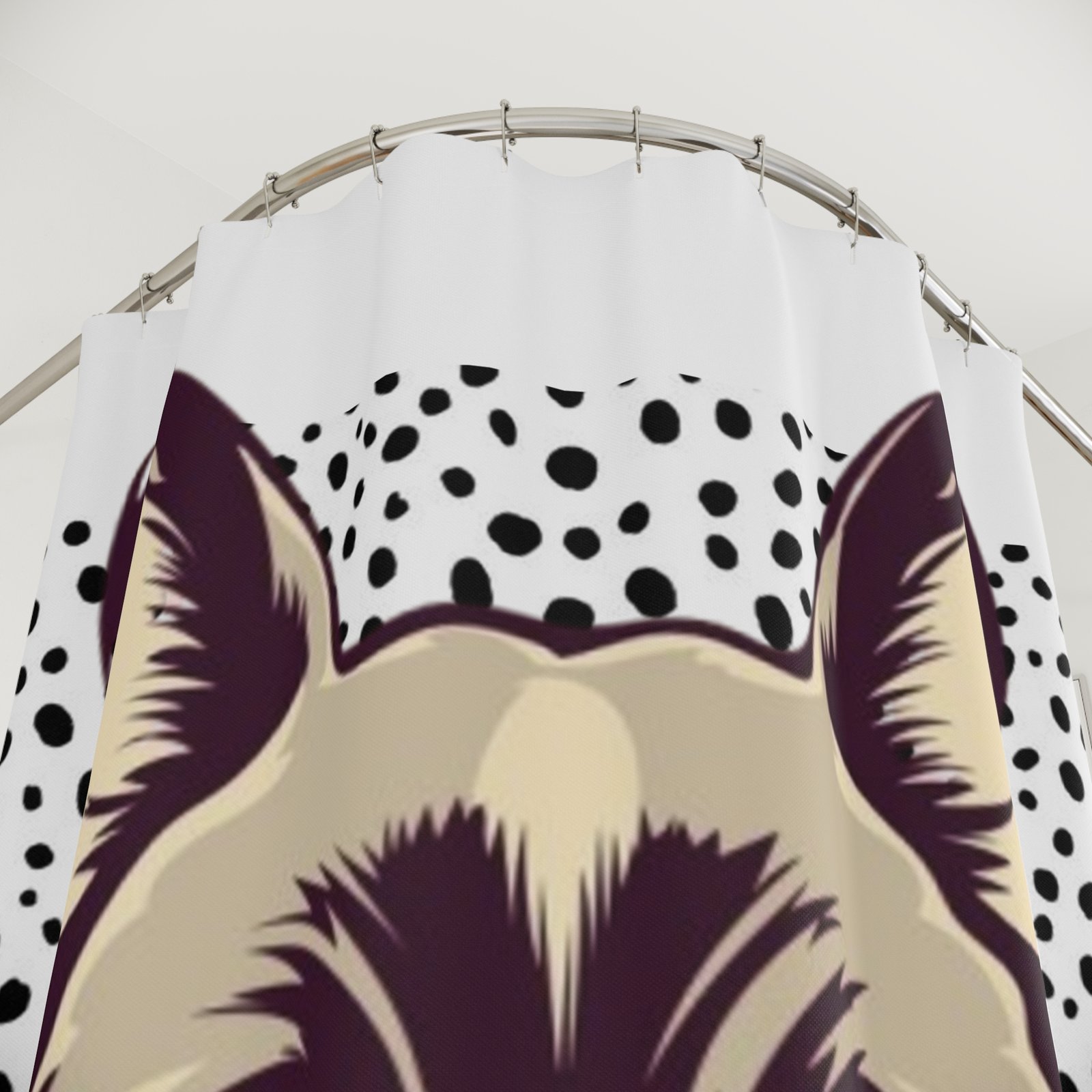 French Bull Dog Lover Funny Shower Curtain | Cozy Pet Decor, Dog Lover Gift, Rustic Bathroom Accessory, Home Decoration - Image 2