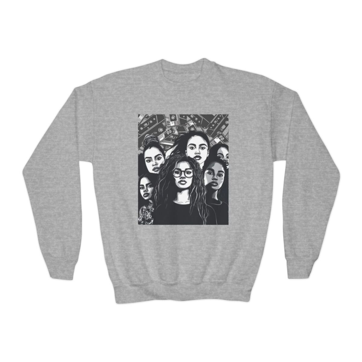 Another Level Brand Youth Crewneck Sweatshirt