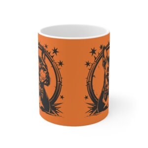 Bull Terrier Ceramic Coffee Cups, 11oz, 15oz