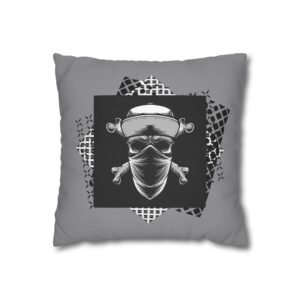 Gangster Square Poly Canvas Pillowcase