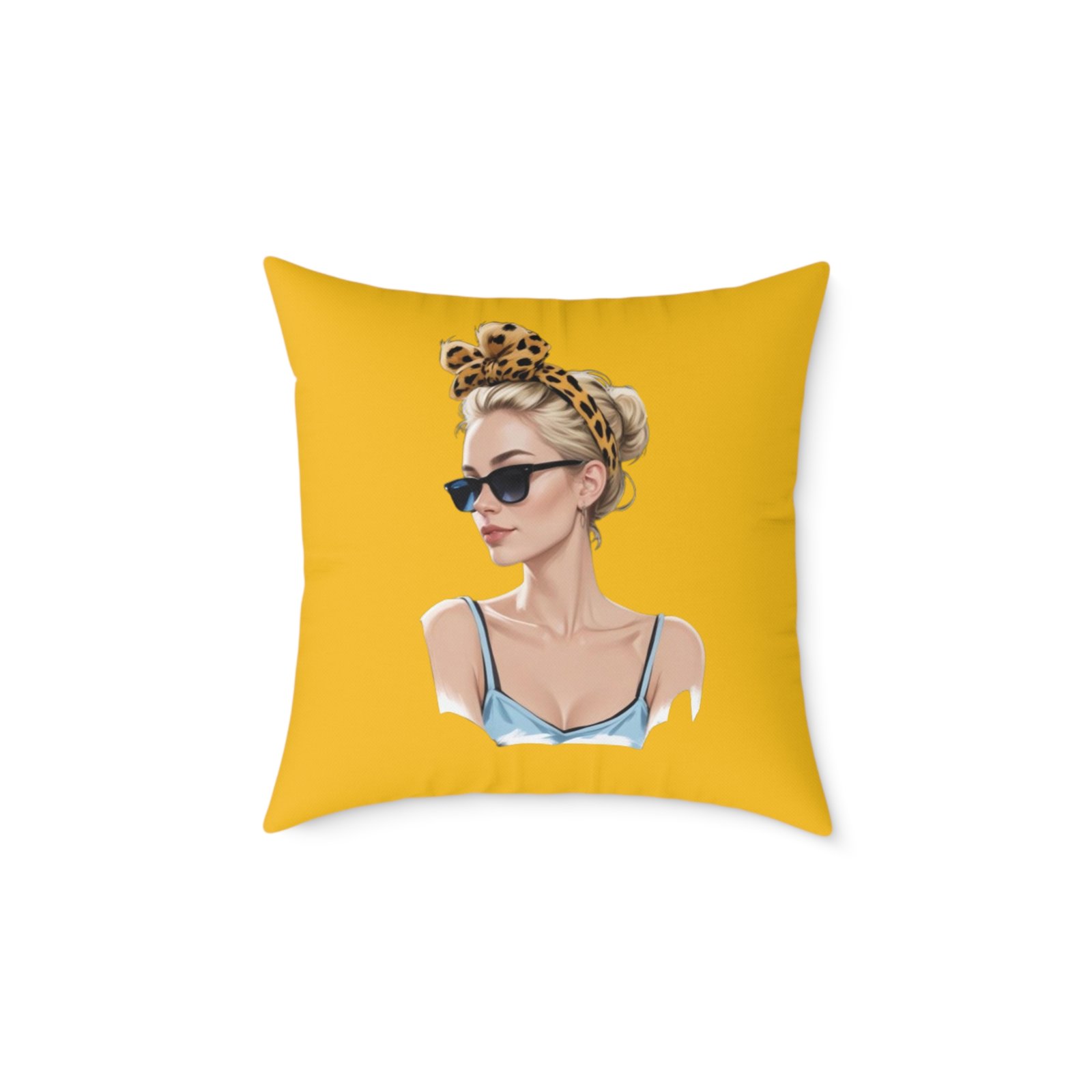 Bella Poly Canvas Pillow - Image 9