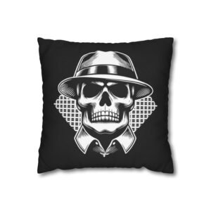 Gangster Square Poly Canvas Pillowcase